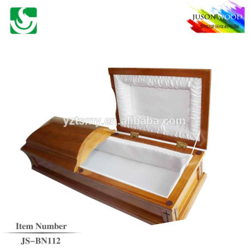 JS-BN112 good quality best selling wooden baby caskets